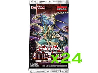 Yugioh - Battles of Legend: Armageddon - 1st Edition Booster Pack (Bundle of 24) available at 401 Games Canada