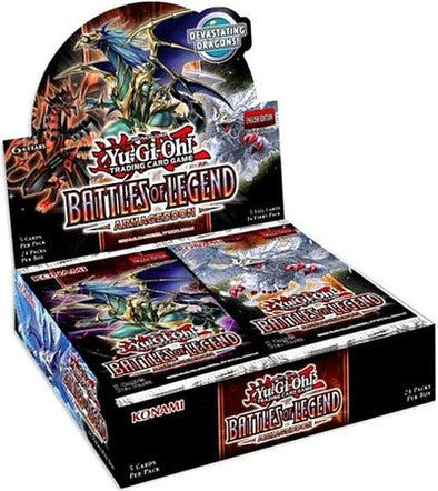 Yugioh   Battles of Legend: Armageddon Booster Box 1st Edition