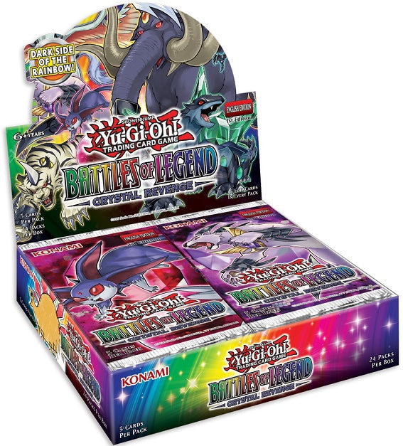 Yugioh - Battles of Legend: Crystal Revenge Booster Box - 1st Edition available at 401 Games Canada