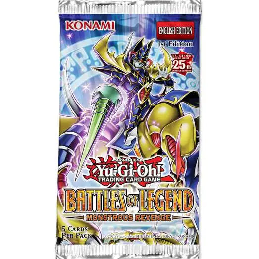 Yugioh - Battles of Legend: Monstrous Revenge Booster Pack - 1st Edition available at 401 Games Canada