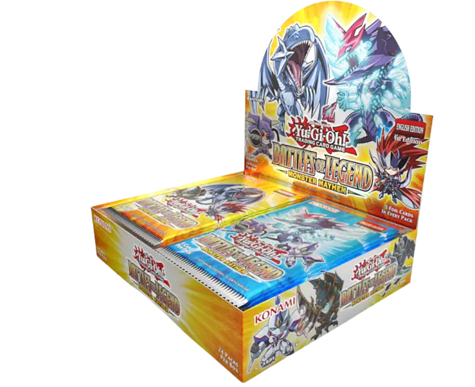 401 Games Canada - Yugioh - Battles of Legend: Monster Mayhem Booster Box - 1st Edition 401 Games Canada - Yugioh - Battles of Legend: Monster Mayhem Booster Box - 1st Edition
