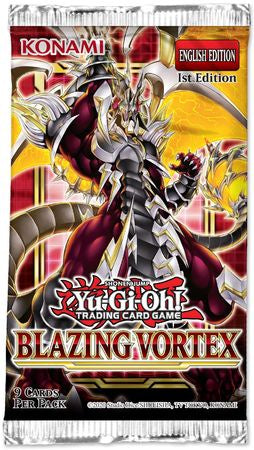 Yugioh - Blazing Vortex Booster Pack - 1st Edition available at 401 Games Canada