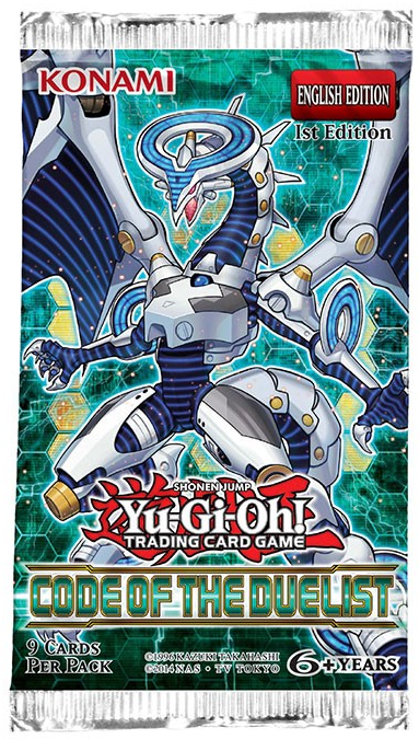 Yugioh - Code of the Duelist Booster Pack - 1st Edition available at 401 Games Canada