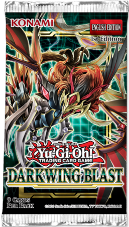 Yugioh - Darkwing Blast Booster Pack - 1st Edition available at 401 Games Canada