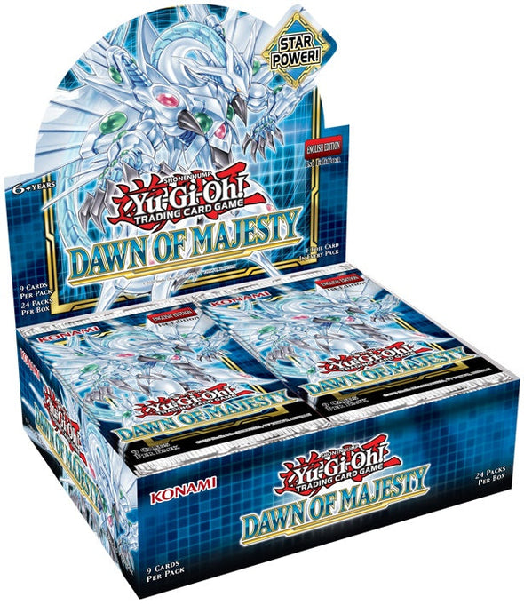 Yugioh - Dawn of Majesty Booster Box - 1st Edition available at 401 Games Canada