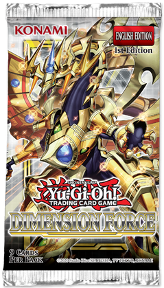 Yugioh - Dimension Force Booster Pack - 1st Edition available at 401 Games Canada