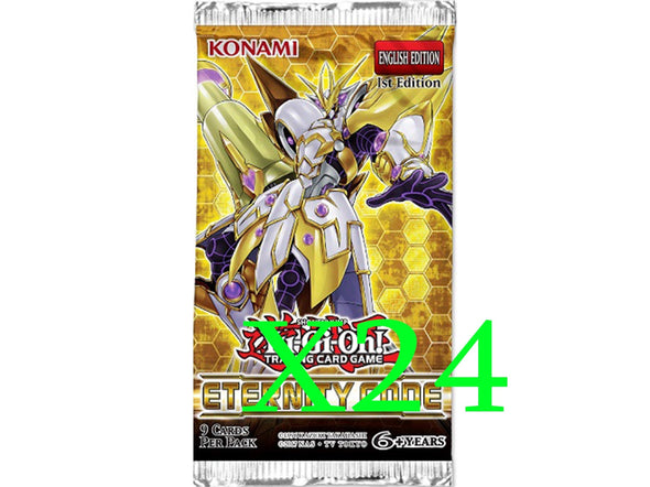 Yugioh - Eternity Code - 1st Edition Booster Pack (Bundle of 24) available at 401 Games Canada