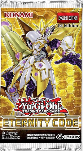 Yugioh - Eternity Code - 1st Edition Booster Pack available at 401 Games Canada