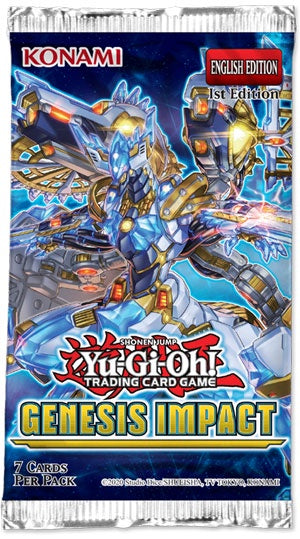 Yugioh - Genesis Impact - Booster Pack - 1st Edition available at 401 Games Canada