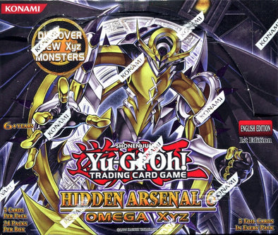 Yugioh - Hidden Arsenal 6: Omega Xyz Booster Box - 1st Edition available at 401 Games Canada