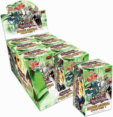 Yugioh - Hidden Arsenal: Chapter 1 - 1st Edition (Display of 8) available at 401 Games Canada