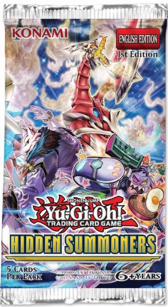 Yugioh - Hidden Summoners Booster Pack - 1st Edition available at 401 Games Canada