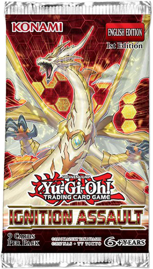 Yugioh - Ignition Assault - 1st Edition Booster Pack available at 401 Games Canada