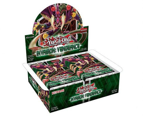 Yugioh - Invasion Vengeance Booster Box - 1st Edition available at 401 Games Canada