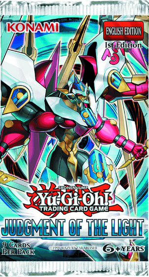 Yugioh - Judgment of the Light Blister Pack available at 401 Games Canada