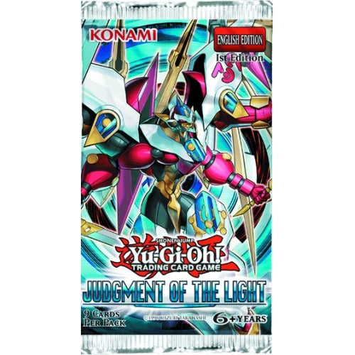 Yugioh - Judgment of the Light - Booster Pack available at 401 Games Canada