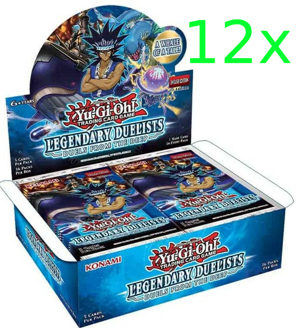 Yugioh - Legendary Duelists: Duels From the Deep Booster Box - 1st Edition - Case of 12 available at 401 Games Canada