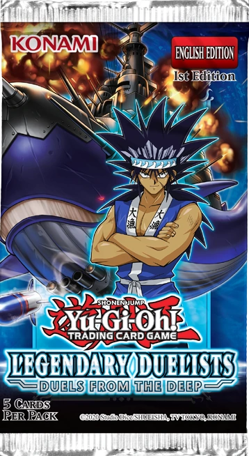 Yugioh - Legendary Duelists: Duels From the Deep Booster Pack - 1st Edition available at 401 Games Canada