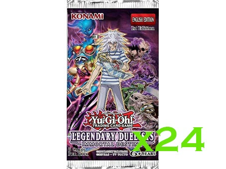 Yugioh - Legendary Duelists: Immortal Destiny - 1st Edition Booster Pack (Bundle of 24) available at 401 Games Canada