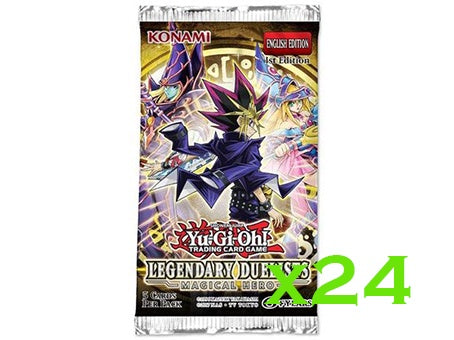 Yugioh - Legendary Duelists: Magical Hero 1st Edition Booster Pack (24 Pack Bundle) available at 401 Games Canada