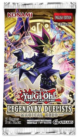 Yugioh - Legendary Duelists: Magical Hero 1st Edition Booster Pack available at 401 Games Canada