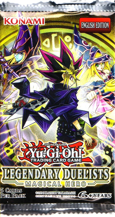 Yugioh - Legendary Duelists: Magical Hero Unlimited Booster Pack available at 401 Games Canada