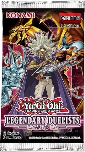 Yugioh - Legendary Duelists: Rage of Ra Booster Pack - 1st Edition available at 401 Games Canada