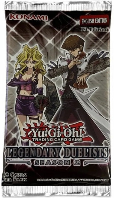 Yugioh - Legendary Duelists: Season 2 - Booster Pack - 1st Edition available at 401 Games Canada