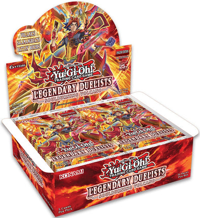 Yugioh - Legendary Duelists - Soulburning Volcano Booster Box - 1st Edition available at 401 Games Canada