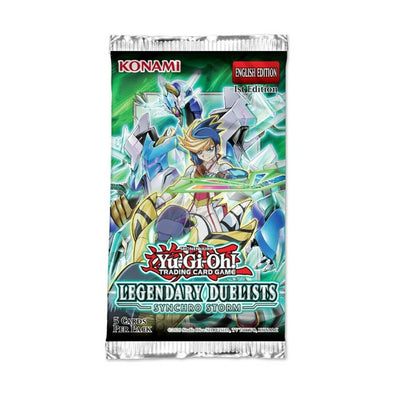 Yugioh - Legendary Duelists: Synchro Storm Booster Pack - 1st Edition available at 401 Games Canada