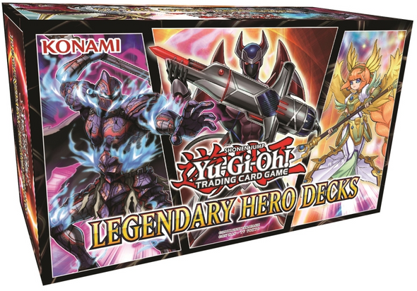 Yugioh - Legendary Hero Decks available at 401 Games Canada