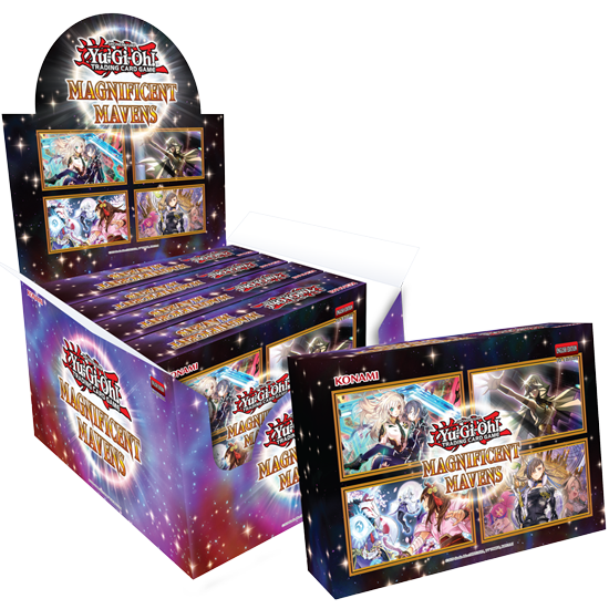 Yugioh - Magnificent Mavens - 1st Edition (Display of 5) available at 401 Games Canada