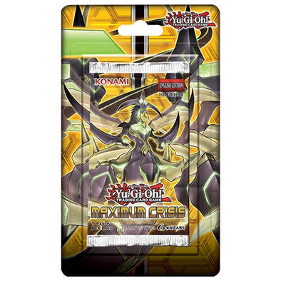 Yugioh - Maximum Crisis - Blister Pack available at 401 Games Canada