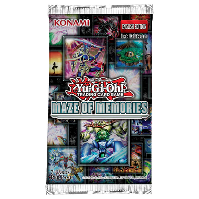 Yugioh - Maze of Memories Booster Pack - 1st Edition available at 401 Games Canada