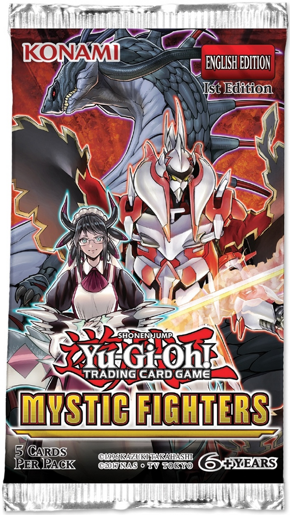 Yugioh - Mystic Fighters - 1st Edition Booster Pack available at 401 Games Canada