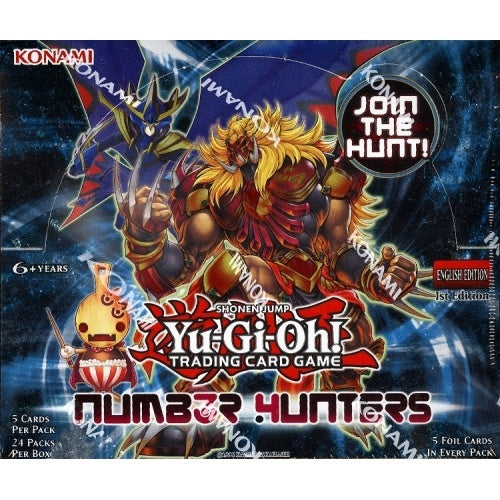 Yugioh - Number Hunters - Booster Box available at 401 Games Canada