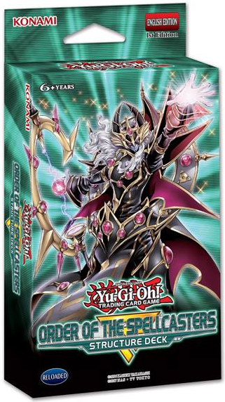 Yugioh - Order Of The Spellcasters Structure Deck available at 401 Games Canada