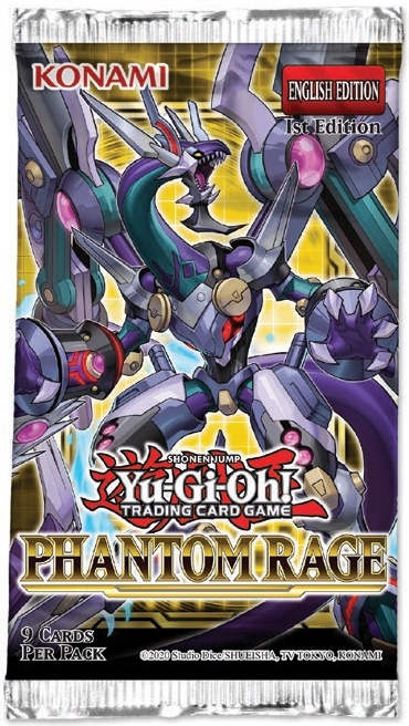 Yugioh - Phantom Rage - Booster Pack - 1st Edition available at 401 Games Canada