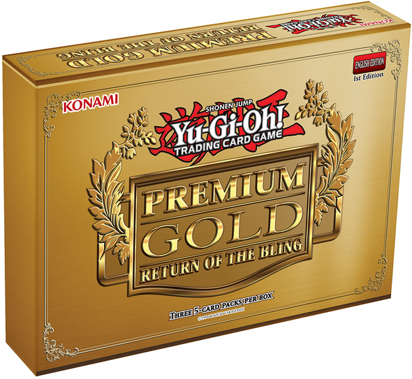 Yugioh - Premium Gold: Return of the Bling Pack available at 401 Games Canada