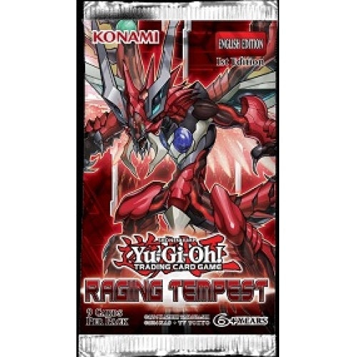 Yugioh - Raging Tempest - Booster Pack - 1st Edition available at 401 Games Canada