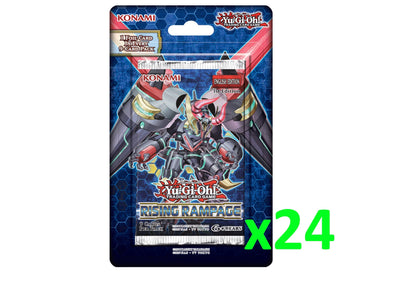 Yugioh - Rising Rampage Blister Pack - 1st Edition (Bundle of 24) available at 401 Games Canada