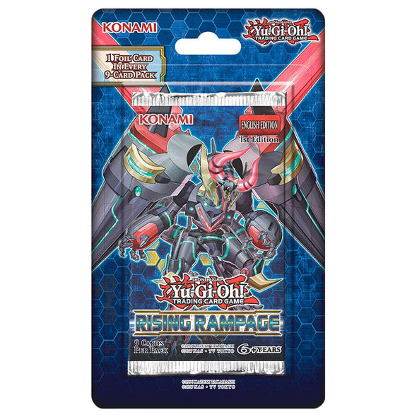 Yugioh - Rising Rampage Blister Pack (1st Edition) available at 401 Games Canada