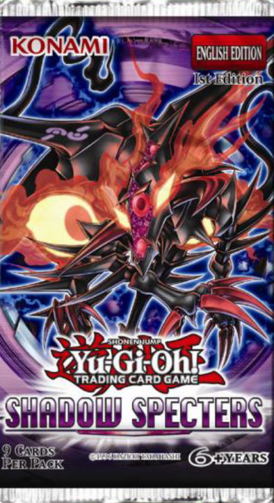 Yugioh - Shadow Specters Blister Pack - 1st Edition available at 401 Games Canada