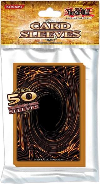 Yugioh - Sleeves 50ct - Card Back available at 401 Games Canada