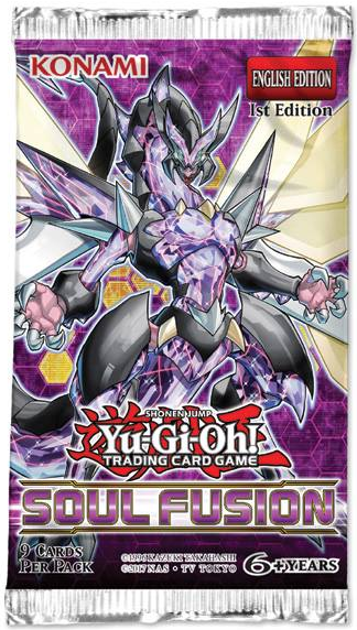 Yugioh - Soul Fusion Booster Pack - 1st Edition available at 401 Games Canada