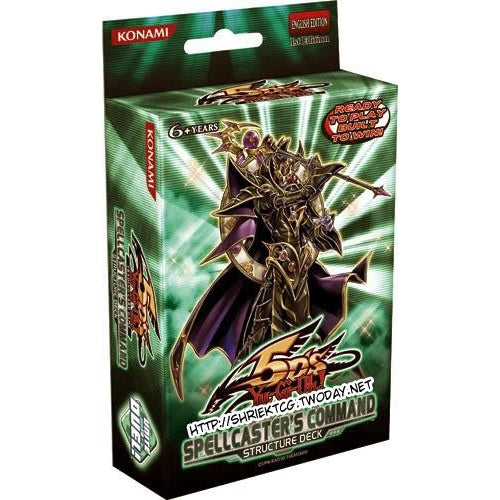 Yugioh - Spellcaster's Command - Structure Deck - 1st Edition available at 401 Games Canada