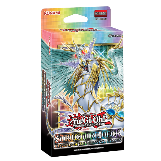 Yugioh - Structure Deck: Legend of the Crystal Beasts available at 401 Games Canada