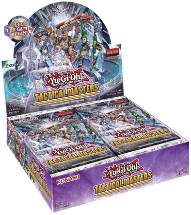 Yugioh - Tactical Masters Booster Box - 1st Edition available at 401 Games Canada