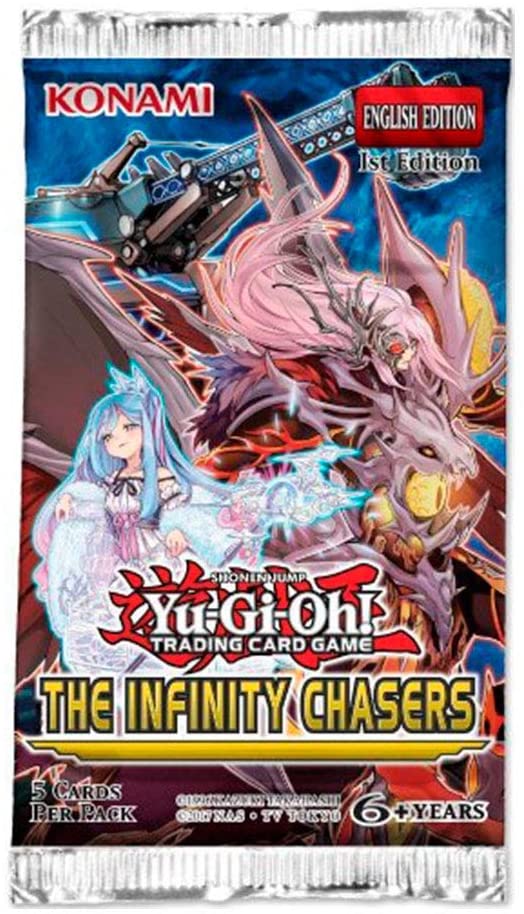 Yugioh - The Infinity Chasers Booster Pack available at 401 Games Canada