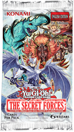 Yugioh - The Secret Forces Booster Pack - 1st Edition available at 401 Games Canada